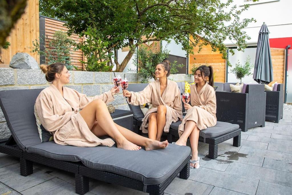 Chalet Vitaspa - Whirlpool & Sauna Privatspa Pegnitz Exterior foto