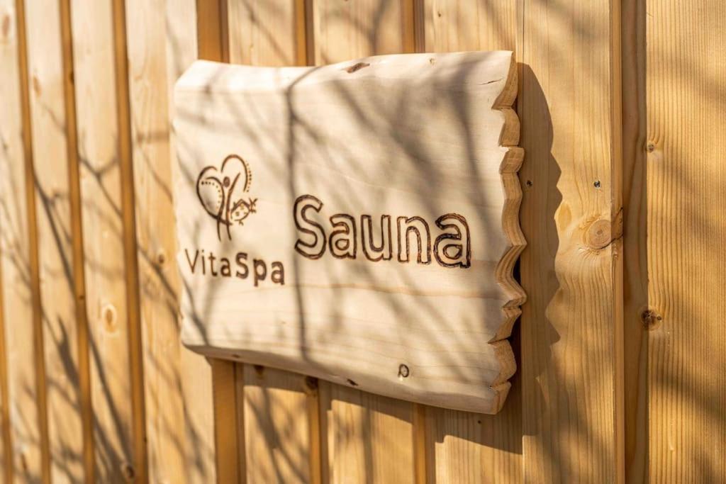 Chalet Vitaspa - Whirlpool & Sauna Privatspa Pegnitz Exterior foto