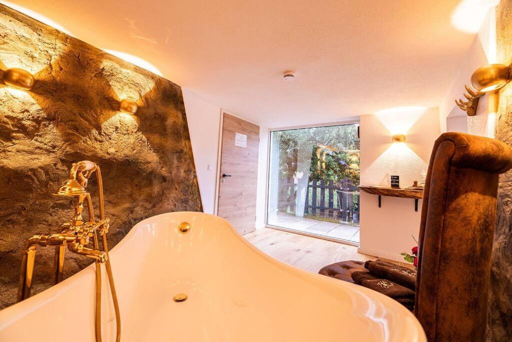 Chalet Vitaspa - Whirlpool & Sauna Privatspa Pegnitz Exterior foto