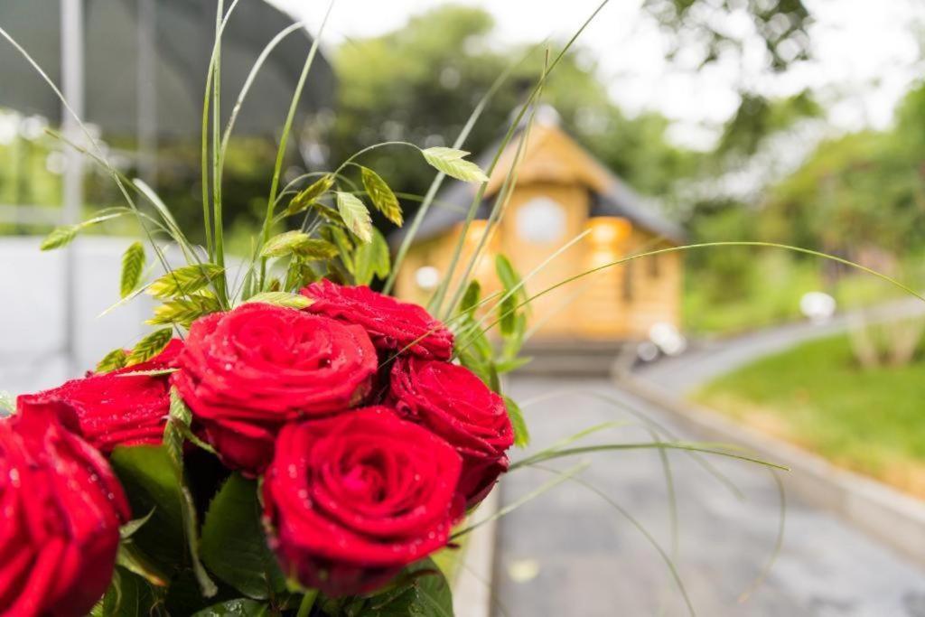 Chalet Vitaspa - Whirlpool & Sauna Privatspa Pegnitz Exterior foto