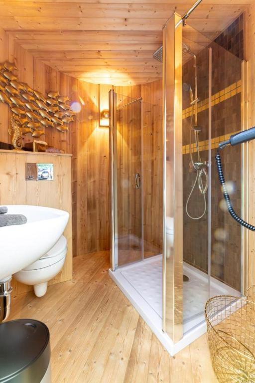 Chalet Vitaspa - Whirlpool & Sauna Privatspa Pegnitz Exterior foto