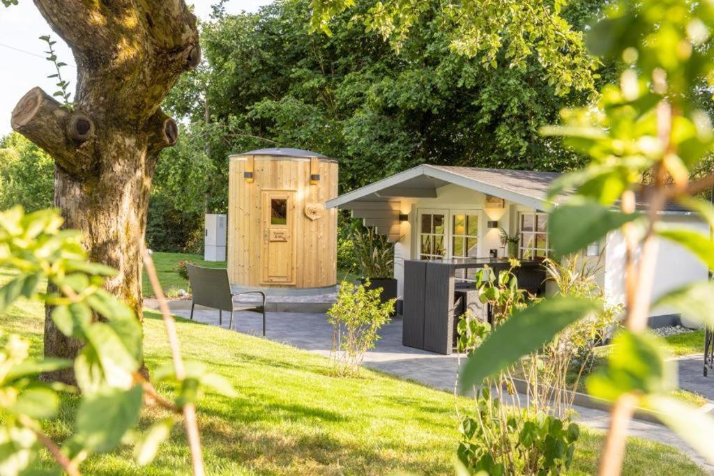 Chalet Vitaspa - Whirlpool & Sauna Privatspa Pegnitz Exterior foto