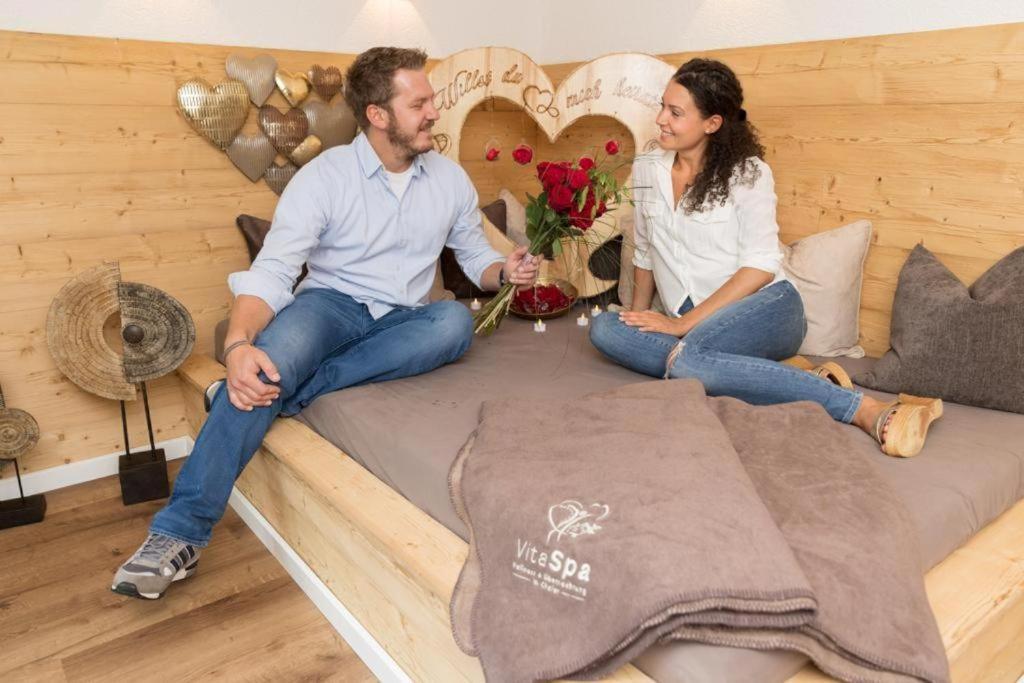 Chalet Vitaspa - Whirlpool & Sauna Privatspa Pegnitz Exterior foto